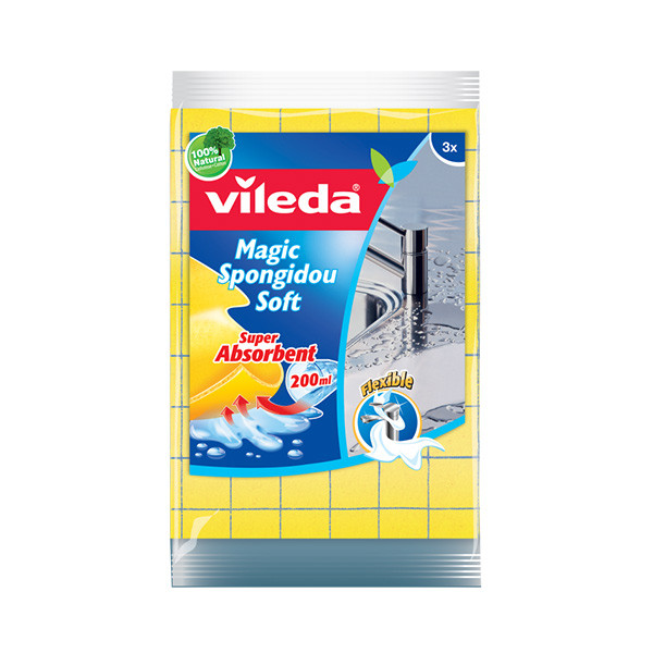 Vileda Paño de limpieza Vileda Spongidou (3 unidades)  SVI00025 - 1