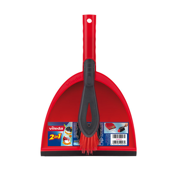 Vileda recogedor y cepillo  (rojo) SVI00022 SVI00022 - 1