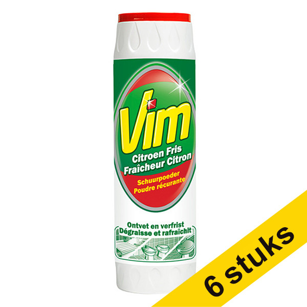 Pack Ahorro: 6x Vim polvo limpiador (500 gramos) SVI01021 - 1