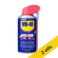 Pack Ahorro: 2x WD-40 Spray lubricante multiusos con aplicador 300 ml