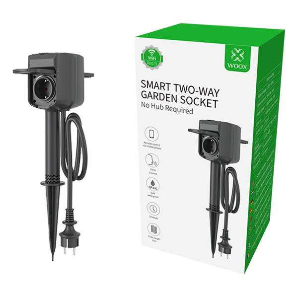 WOOX R6079 enchufe inteligente para exterior R6079 LWO00059 - 1