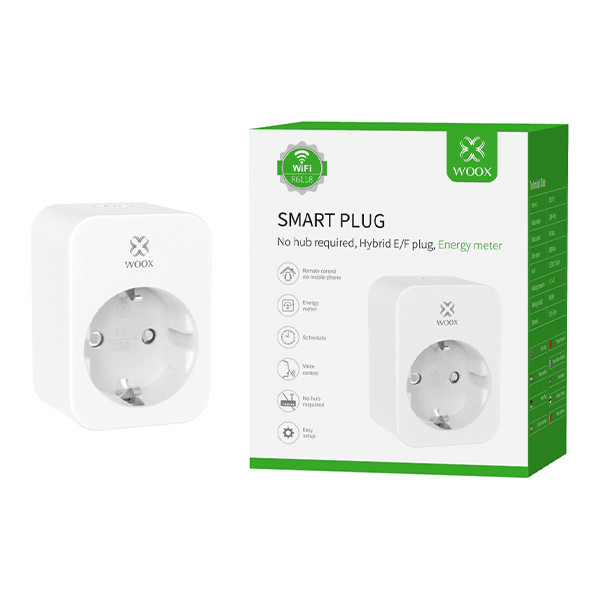 WOOX R6118 enchufe inteligente con medidor de energía R6118 LWO00100 - 1
