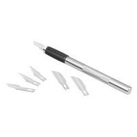Westcott Cuchillo de bisturí de metal 6 hojas 221058