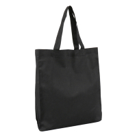 Bolsa de algodón negra 300 x 340 mm (10 unidades) 402884