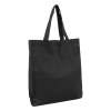 Bolsa de algodón negra 300 x 340 mm (10 unidades) 402884 - 1
