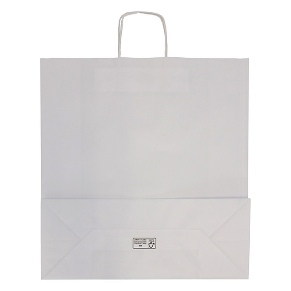 Bolsa de papel blanca 450 x 480 x 170 mm (100 unidades) 402708 - 2