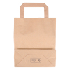 Bolsa de papel marrón 180 x 220 x 80 mm (250 unidades) 402877 - 2