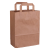 Bolsa de papel marrón 220 x 280 x 100 mm (250 unidades) 402876 - 1