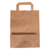 Bolsa de papel marrón 220 x 280 x 100 mm (250 unidades) 402876 - 2