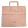 Bolsa de papel marrón 320 x 270 x 160 mm (250 unidades) 402875 - 2