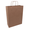Bolsa de papel marrón 320 x 410 x 120 mm (100 unidades) 402706 - 1