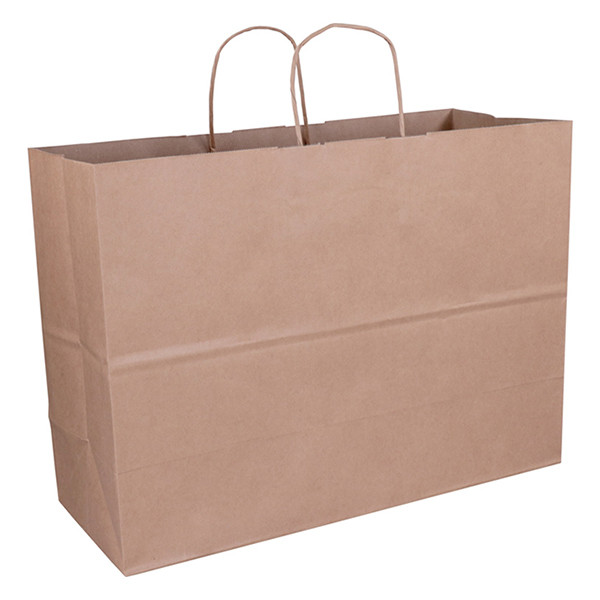 Bolsa de papel marrón 450 x 330 x 170 mm (100 unidades)