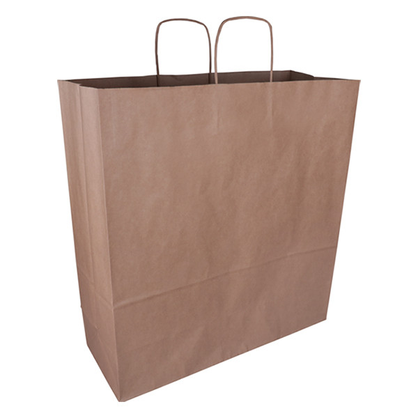 Bolsa de papel marrón 450 x 480 x 170 mm (100 unidades)