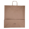 Bolsa de papel marrón 450 x 480 x 170 mm (100 unidades) 402707 - 2