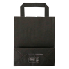Bolsa de papel negra 180 x 220 x 80 mm (250 unidades) 402879 - 2