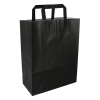 Bolsa de papel negra 260 x 350 x 120 mm (250 unidades) 402880 - 1