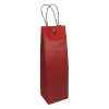Bolsa de papel para botellas de vino con cierre rojo (10 unidades) 402888 - 1