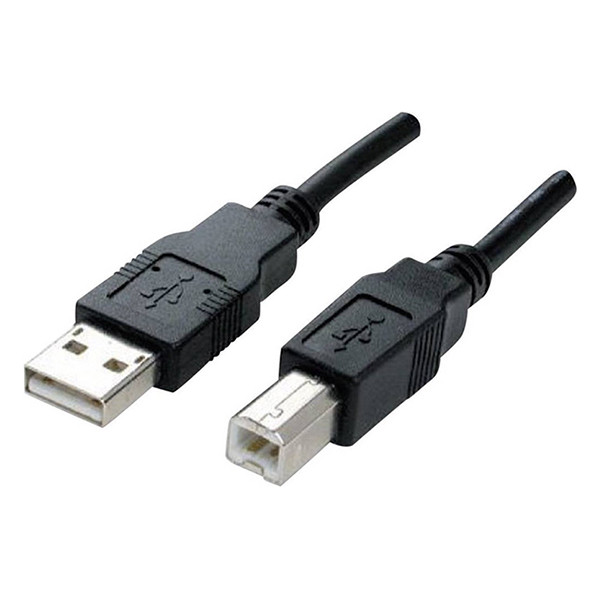 White label Cable USB negro para impresora de 1,8 metros de longitud MRCS101 053400 - 3