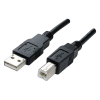 White label Cable USB negro para impresora de 1,8 metros de longitud MRCS101 053400 - 3