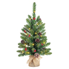 Creston Árbol de Navidad artificial de 60 cm con 20 luces LBB00092 - 1