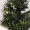 Glendon Árbol de Navidad artificial de 45 cm con 10 luces LBB00095 - 2