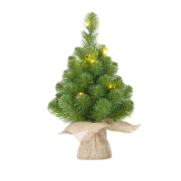 Norton Árbol de Navidad artificial de 60 cm con 15 luces LBB00102