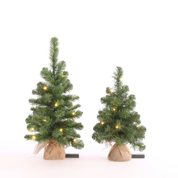 Norton Árbol de Navidad artificial de 60 cm con 15 luces LBB00102 - 3