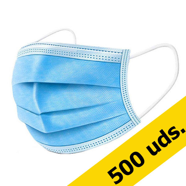 White label Oferta: Mascarilla desechable 3 capas (500 unidades)  049952 - 1