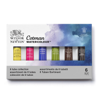 Winsor & Newton Cotman tubos de acuarela de 8 ml (6 unidades) 410509