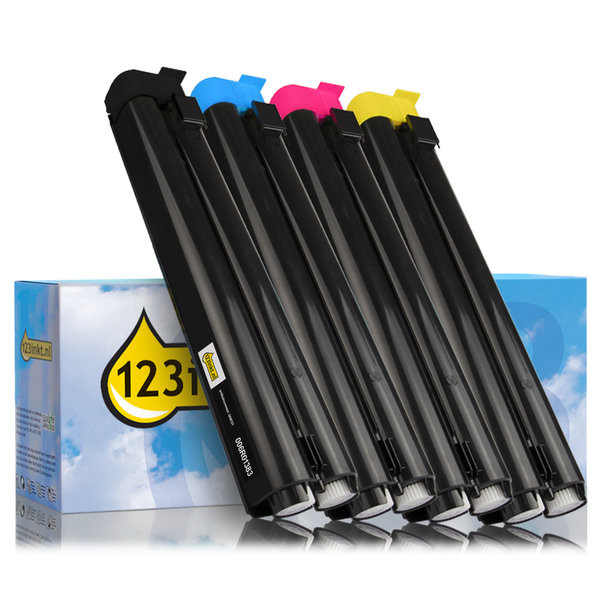 Xerox 006R01383, 1384, 1385, 1386 toners (marca 123tinta) | Pack negro + 3 colores 130812 - 1