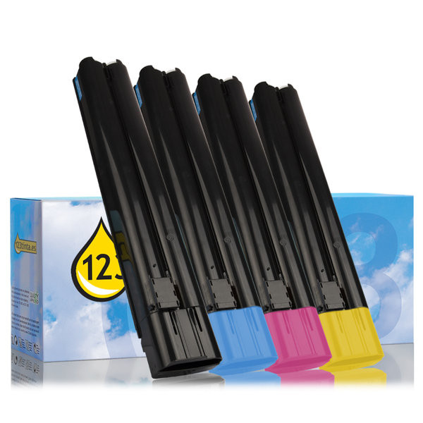 Xerox 006R015 toners (marca 123tinta) | Pack negro + 3 colores 125001 - 1