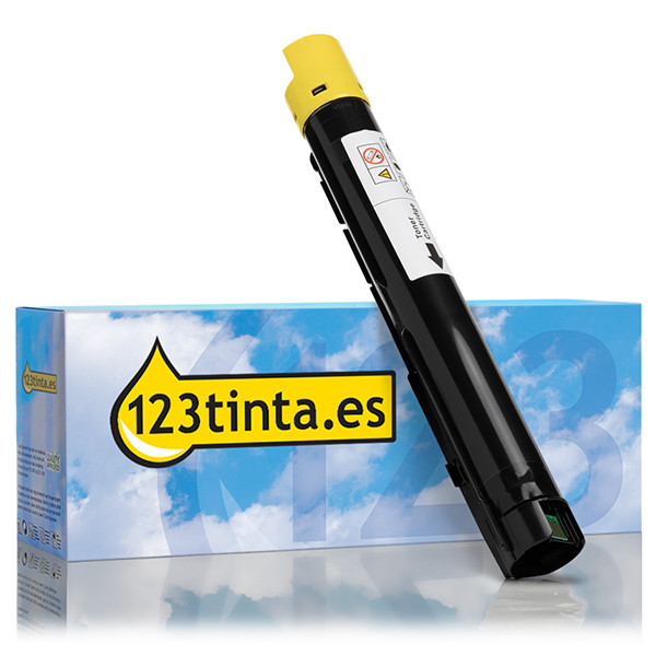 Xerox 006R01827 toner amarillo XL (marca 123tinta) 006R01827C 048587 - 1