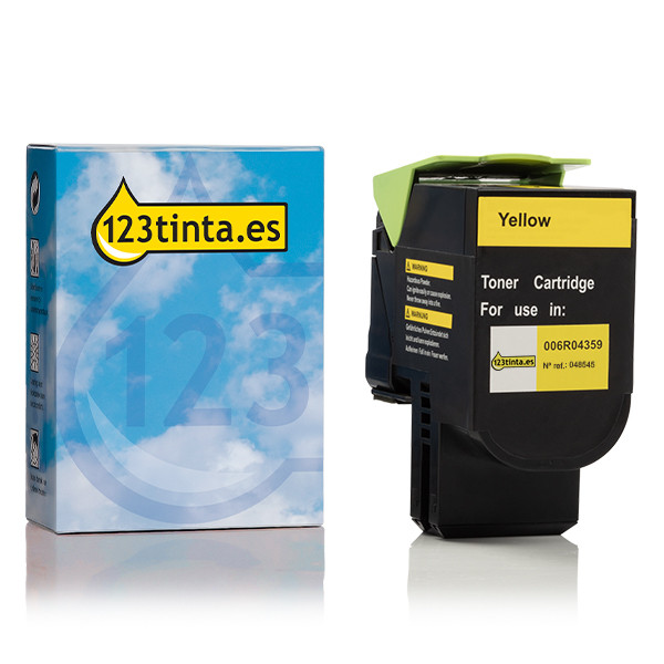 Xerox 006R04359 toner amarillo (marca 123tinta) 006R04359C 048545 - 1