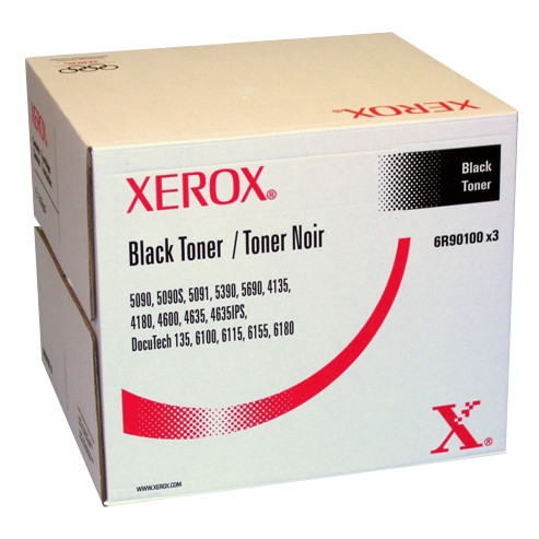 Xerox 006R90100 toner negro 3 unidades (original) 006R90100 046831 - 1