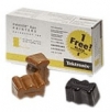 Xerox 016183000 ColorStix tinta solida 2x amarillos + 1x negro (original) 046587 - 1
