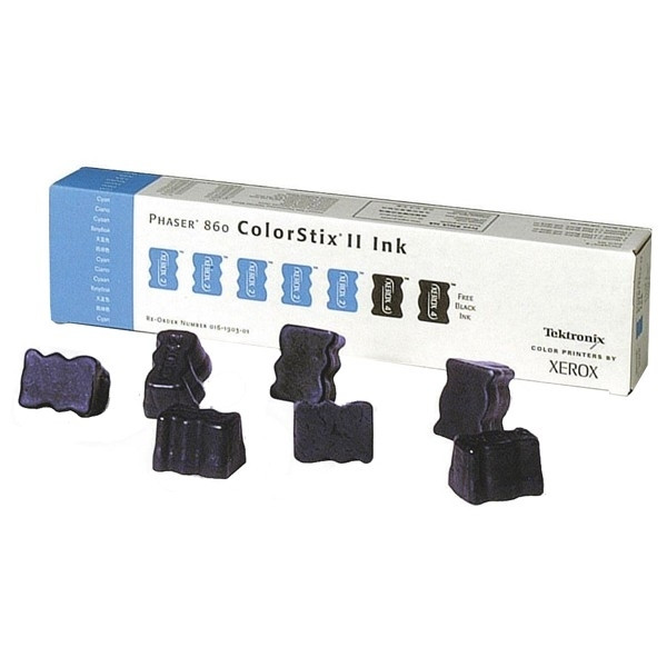 Xerox 016190301 ColorStix tinta solida 5x cian + 2x negros (original) 016190301 046607 - 1