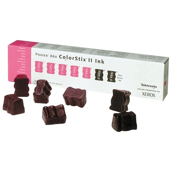 Xerox 016190401 ColorStix tinta solida 5x magenta + 2x negra (original) 016190401 046608 - 1