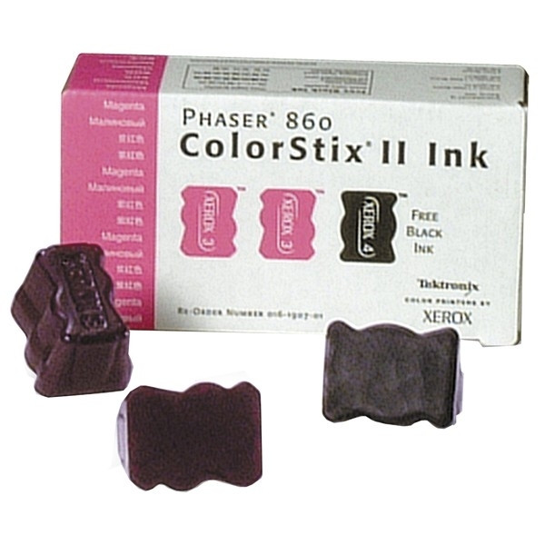 Xerox 016190701 ColorStix tinta solida 2x magenta + 1x negro (original) 016190701 046611 - 1