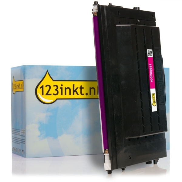 Xerox 106R00681 toner magenta XL (marca 123tinta) 106R00681C 046937 - 1