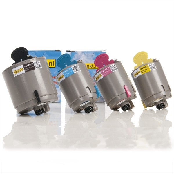 Xerox 106R01274, 1273, 1272, 1271 toners (marca 123tinta) | Pack negro + 3 colores 130150 - 1