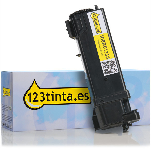 Xerox 106R01333 toner amarillo (marca 123tinta) 106R01333C 047407 - 1