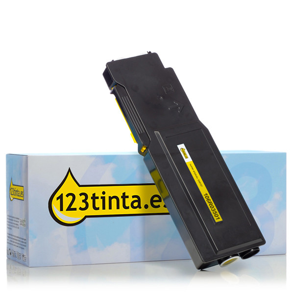 Xerox 106R03501 toner amarillo (marca 123tinta) 106R03501C 048137 - 1