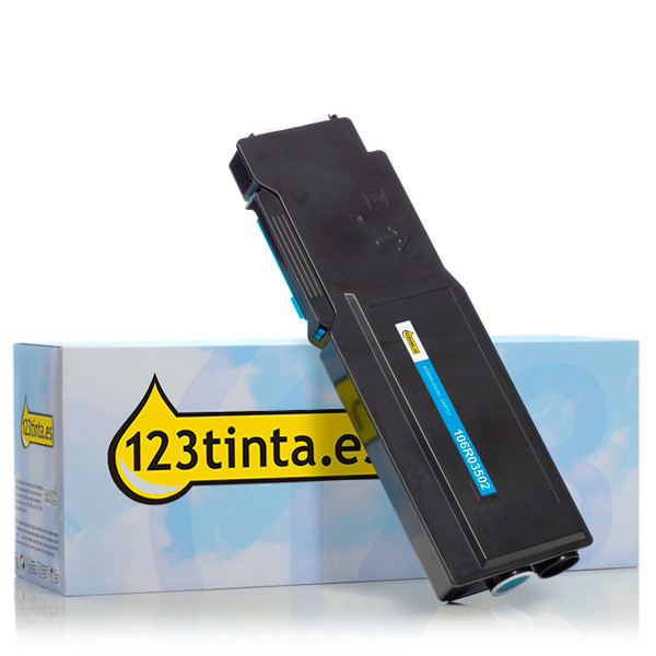 Xerox 106R03502 toner cian (marca 123tinta) 106R03502C 048133 - 1