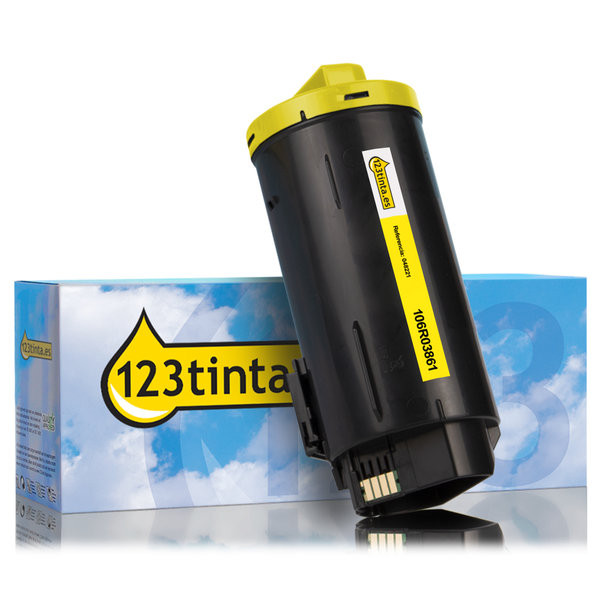 Xerox 106R03861 toner amarillo (marca 123tinta) 106R03861C 048221 - 1