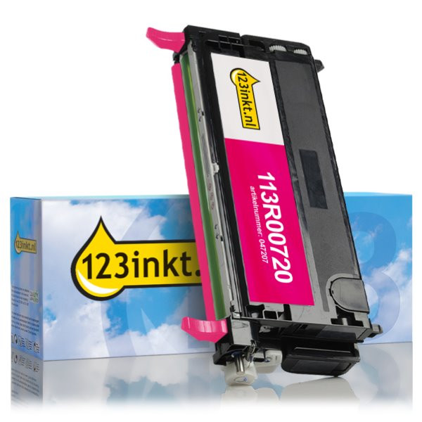 Xerox 113R00720 toner magenta (marca 123tinta) 113R00720C 047207 - 1