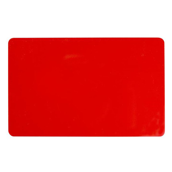 Zebra 104523-130 tarjetas pvc rojas (500 piezas) 104523-130 141578 - 1