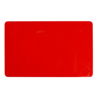 Zebra 104523-130 tarjetas pvc rojas (500 piezas) 104523-130 141578