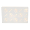 Zebra 104524-120 tarjetas compuestas blancas (500 piezas) 141602 - 1