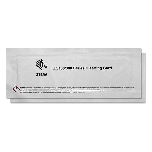 Zebra 105999-310 tarjetas de limpieza (2 piezas) (original) 105999-310 144522 - 1