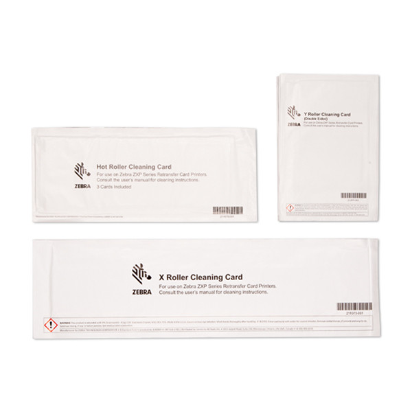 Zebra 105999-801 kit limpiador de tarjetas (original)